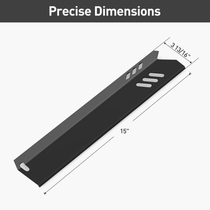 Placas de calor para parrilla SHINESTAR 38 cm (paquete de 4)