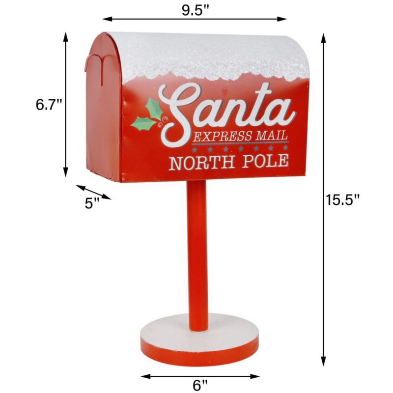 Buzón Adroiteet 39 cm x 24 cm Decoración de Santa