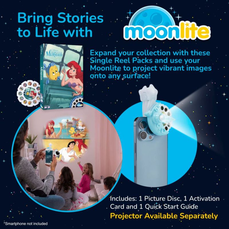 Disco de historia Moonlite Disney La Sirenita