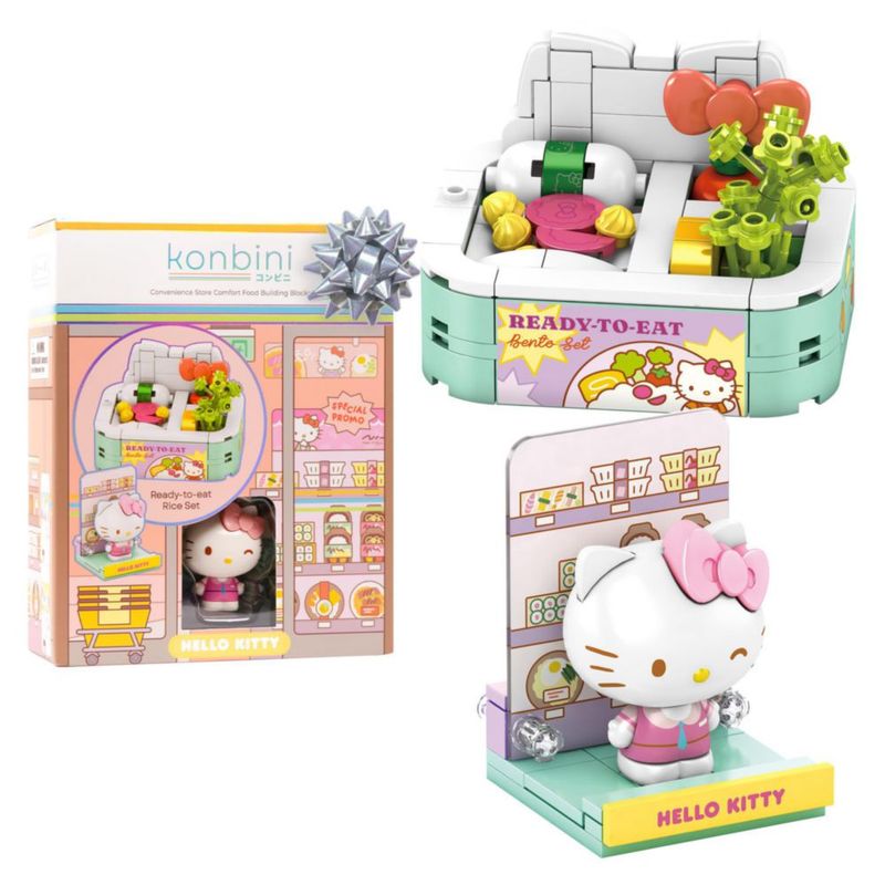 Bloques de Construcción Hamee Hello Kitty y Amigos Konbini