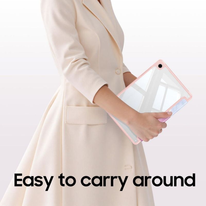 Funda Transparente FINTIE para Samsung Galaxy Tab A11+/A9+ de 11'' con Diseño de Mármol