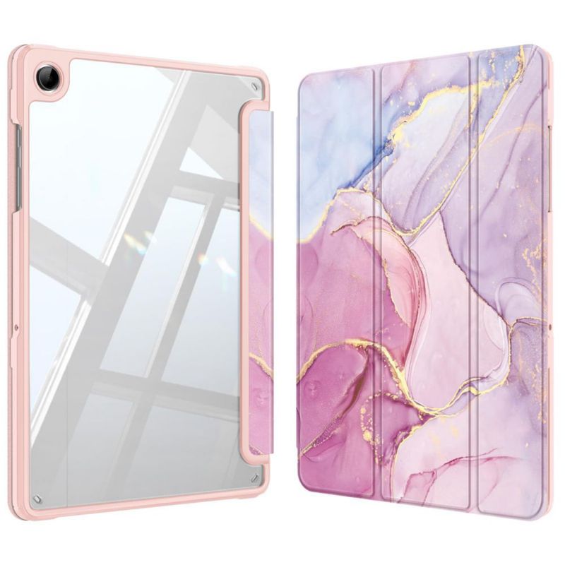 Funda Transparente FINTIE para Samsung Galaxy Tab A11+/A9+ de 11'' con Diseño de Mármol