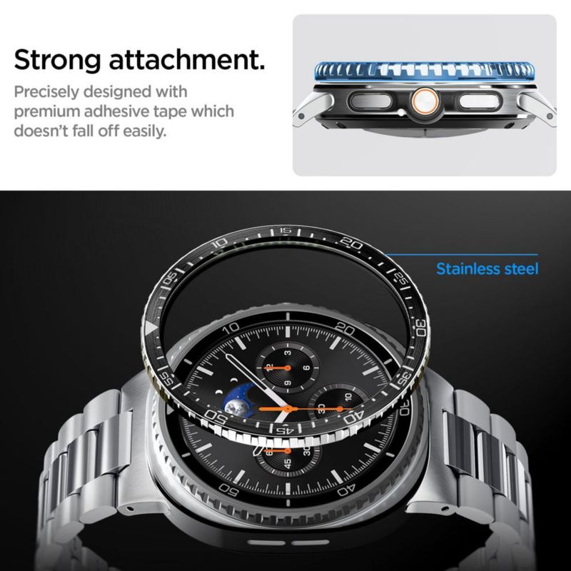 Protector de pantalla Spigen Galaxy Watch 8 46 mm