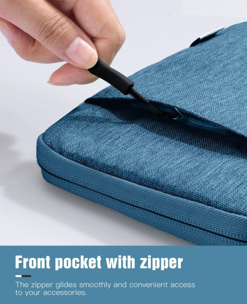 Funda para Tablet TiMOVO 23-24 cm Azul con Bolsillos