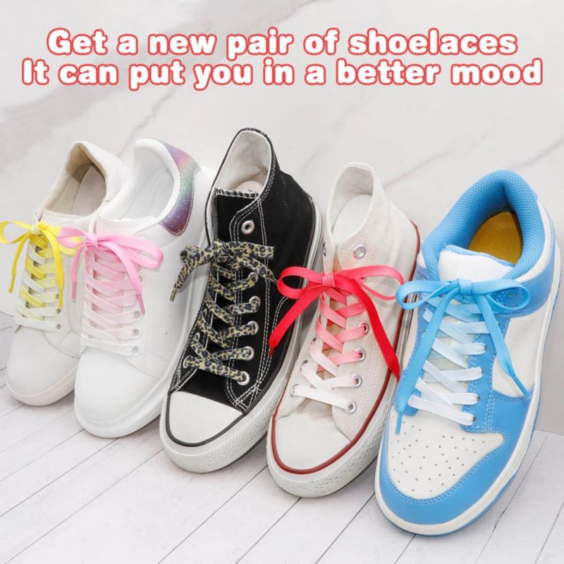 Cordones DANHUA 150 cm Gris Degradado – Pack de 2