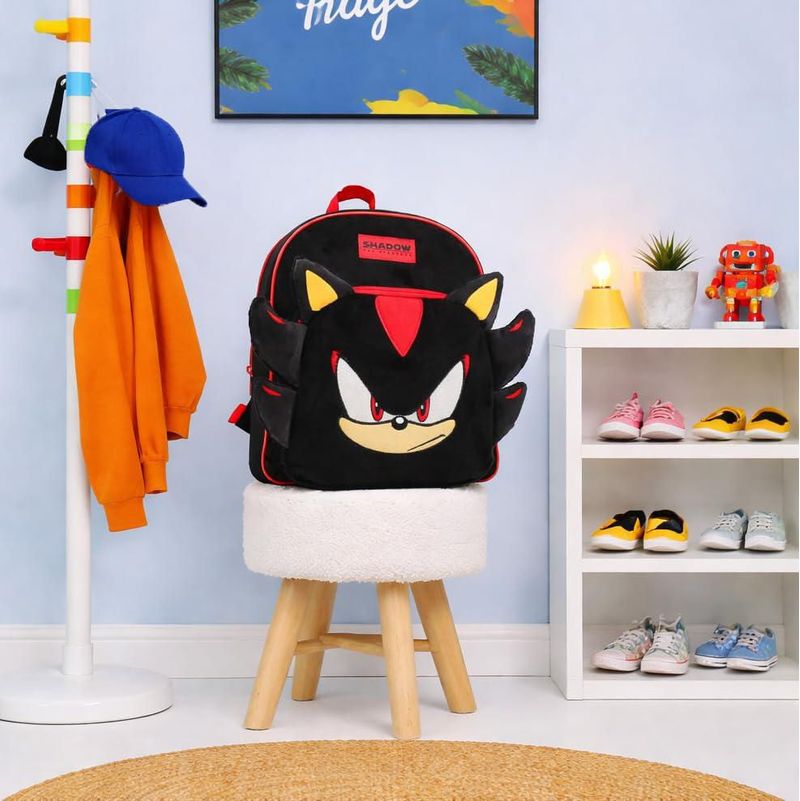 Mochila Sonic The Hedgehog 30 cm × 24 cm × 10 cm de Peluche