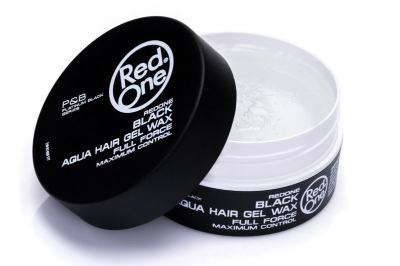 Cera de Peinado Redone Black 150 ml Aroma a Lima Fijación Extra Fuerte