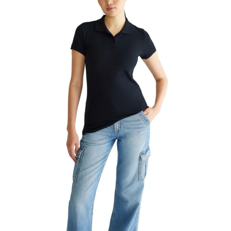 Polo AEROPOSTALE Mujer Manga Corta Corte Entallado