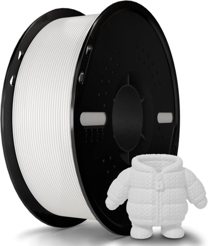 Filamento PLA Miailuy 175 mm blanco 1 kg ±002 mm