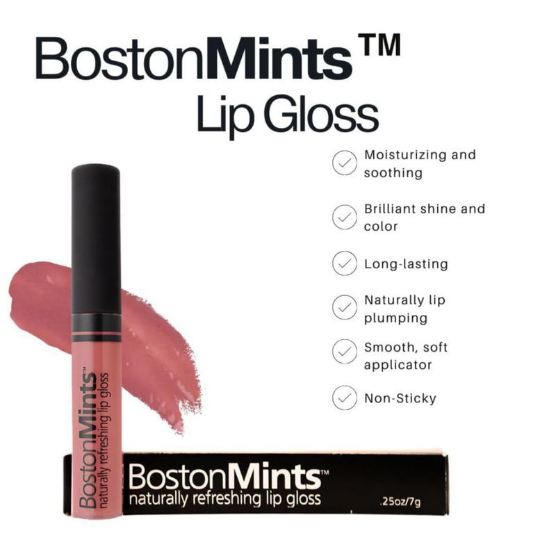 Gloss Labial Boston Mints 7 ml Vegano y Libre de Crueldad
