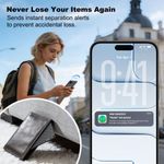 Rastreador de Cartera WANLD para Apple Find My solo iOS