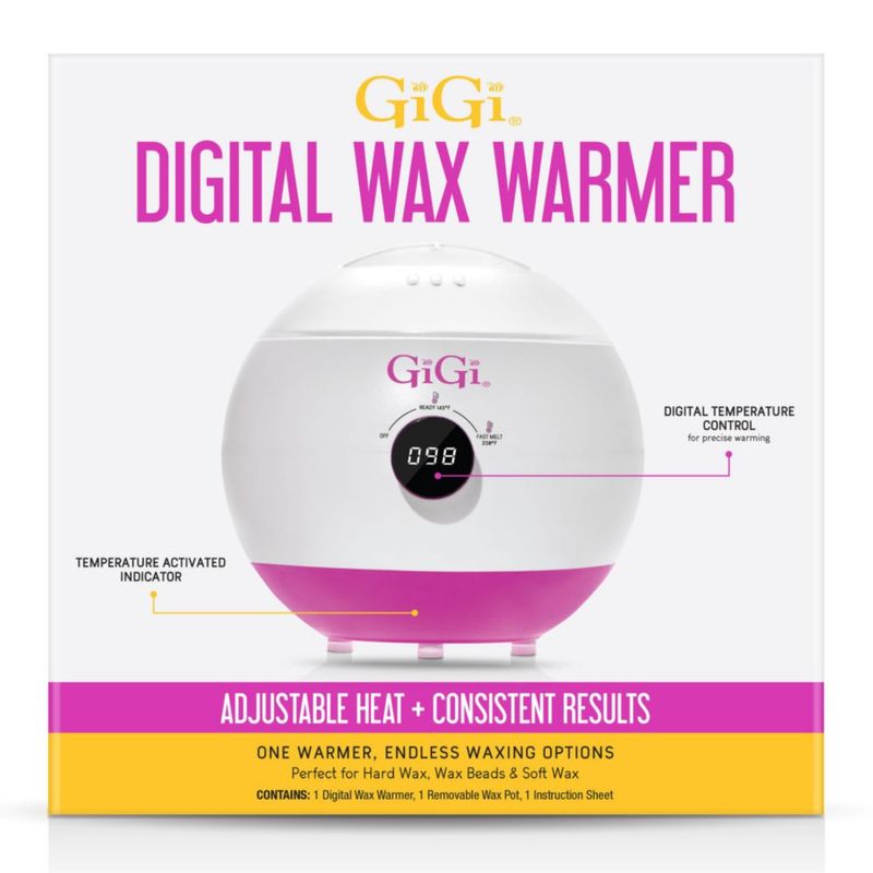 Calentador de Cera Digital GIGI con Control de Temperatura para Uso en Casa