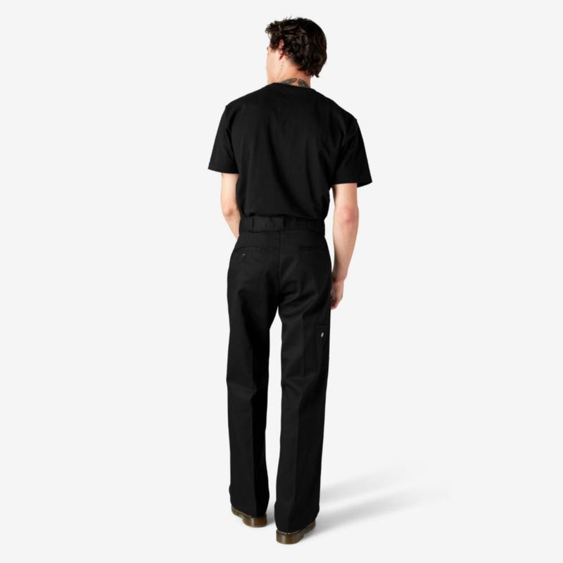 Pantalones de trabajo Dickies corte holgado 96 cm negro 38 × 32 doble rodilla