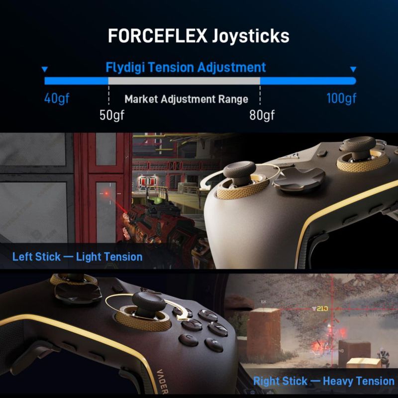Control FLYDIGI Vader 5 Pro inalámbrico para PC Android y TV