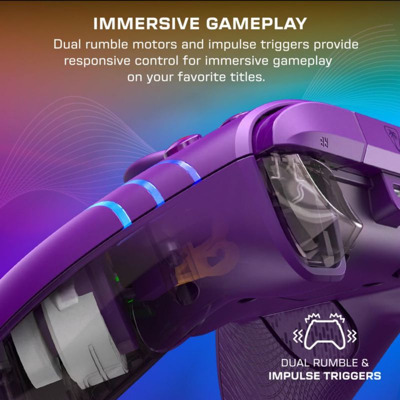 Controlador de juegos Turtle Beach Afterglow Wave RGB para Xbox y PC