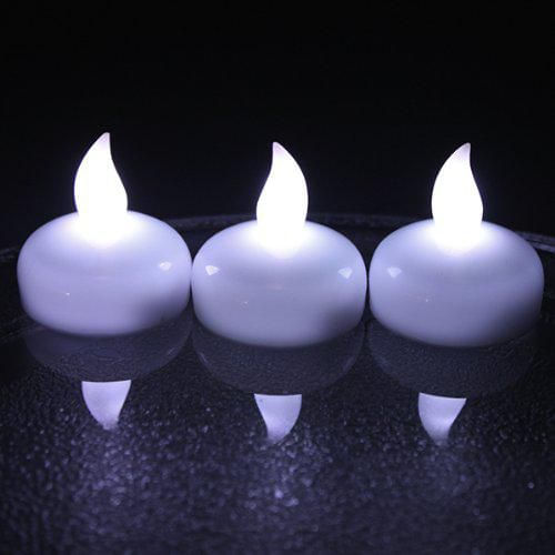 Velas Flotantes LED Impermeables IMAGE - Pack de 12