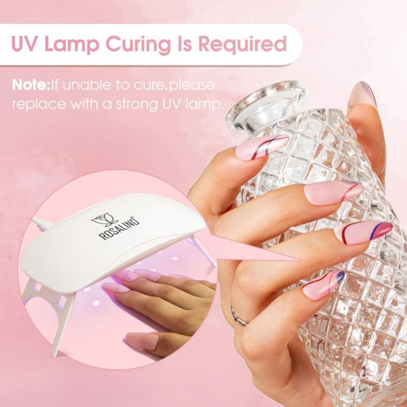 Gel Constructor ROSALIND 2 UNIDADES 10 ml Transparente
