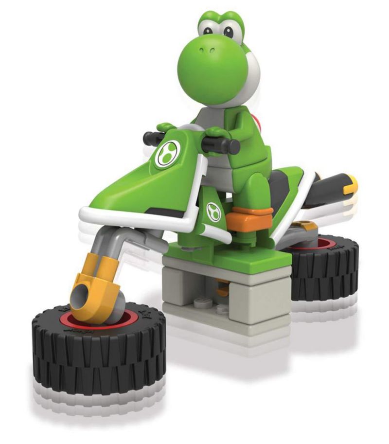 Set de Construcción K'NEX Mario Kart Yoshi Bike 27 Piezas