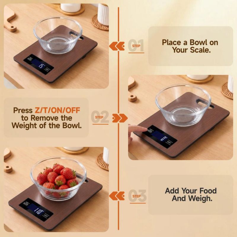 Balanza de Cocina Digital Grovix de 5 kg