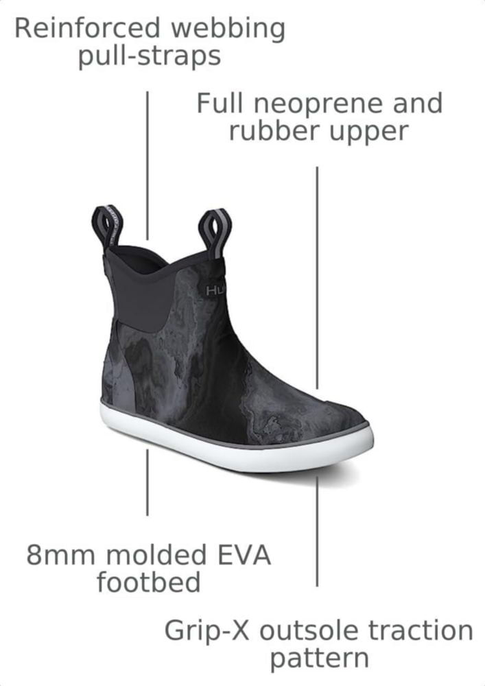 BOTA HUK Rogue Wave de Pesca y Cubierta