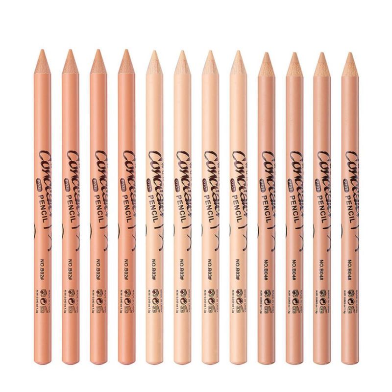Set de 12 lápices correctores ZEVNI 3 colores impermeable