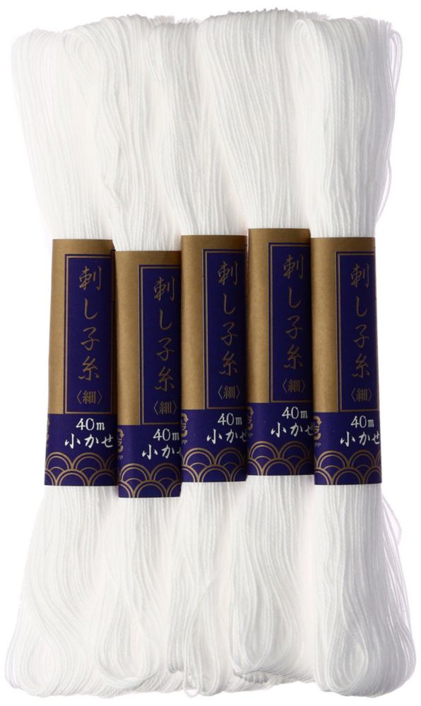 Hilo Sashiko Yokota 40 m Color 1 – Pack de 5