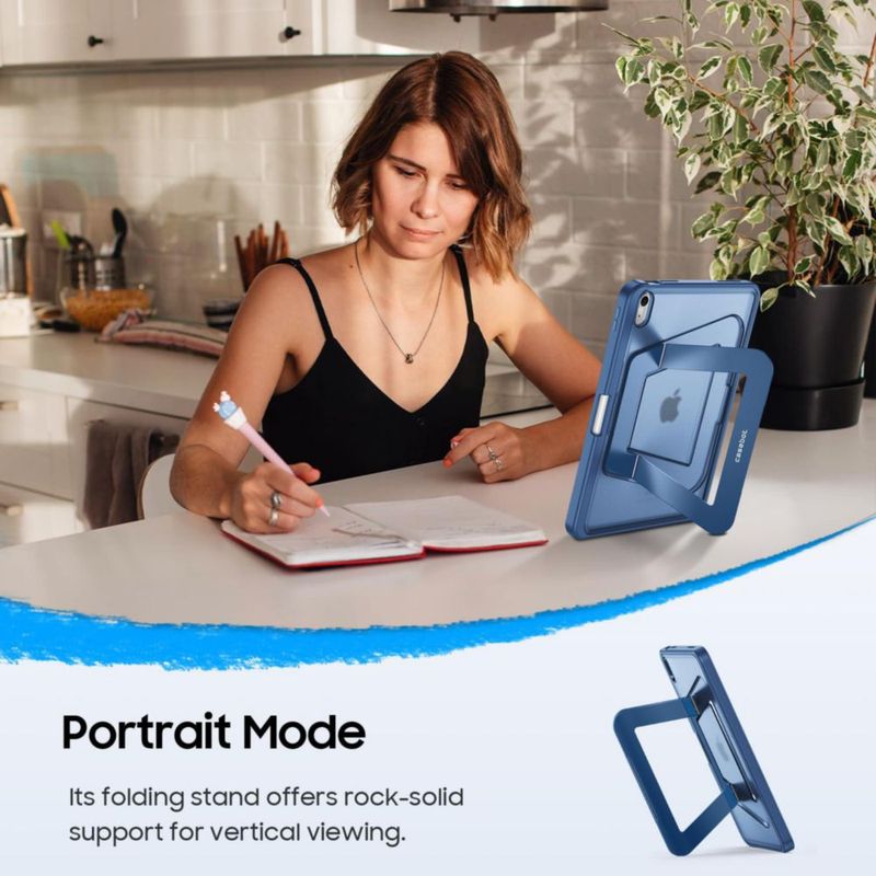Funda FINTIE para iPad 11"/10.9" a prueba de golpes con soporte plegable