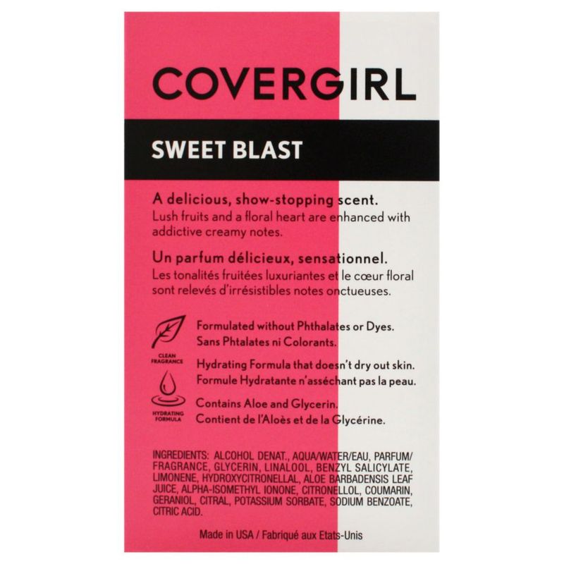Perfume COVERGIRL Sweet Blast Eau de Toilette 60 ml