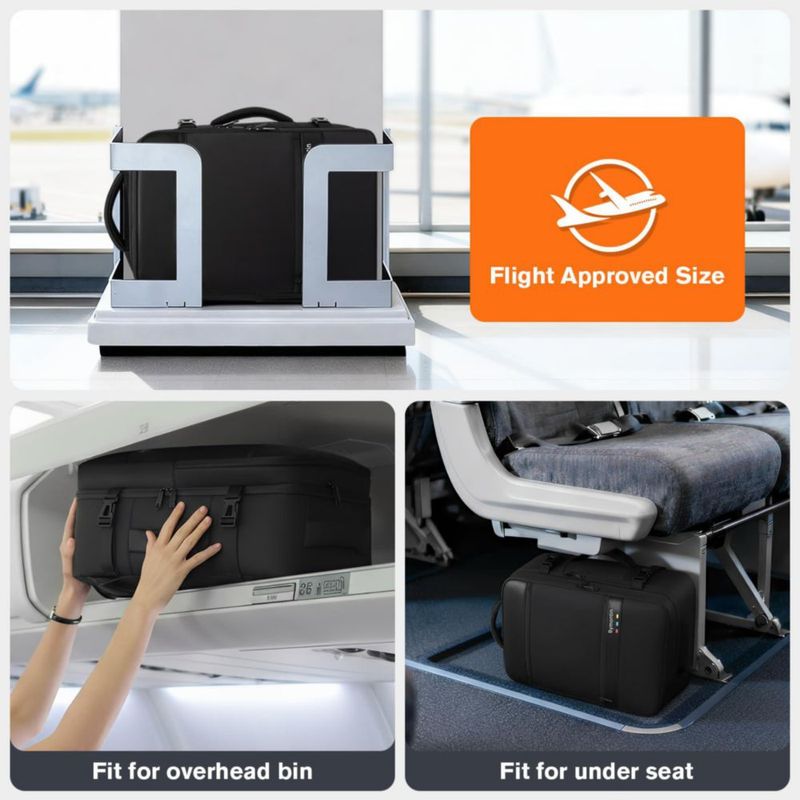 Mochila Bymontin 25L para Laptop de Viaje y Equipaje de Mano
