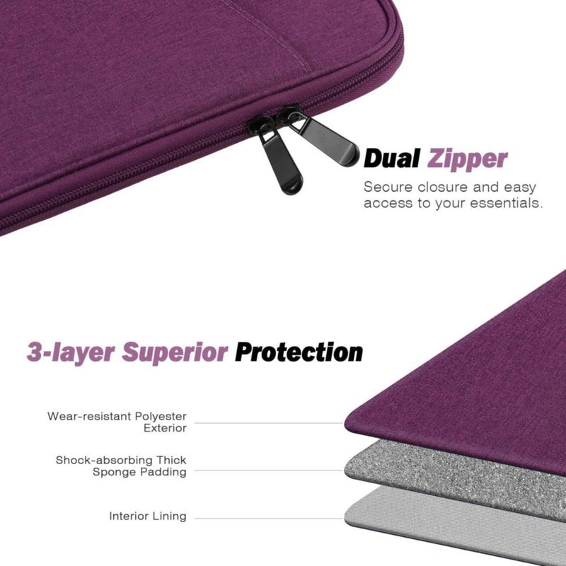 Funda para Tablet MoKo 28‑33 cm con Bolsillo para Accesorios