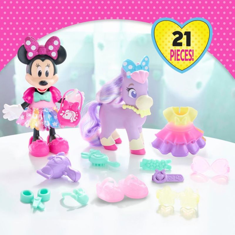 Set de juguetes Just Play Disney Junior Minnie Mouse Groom & Glam