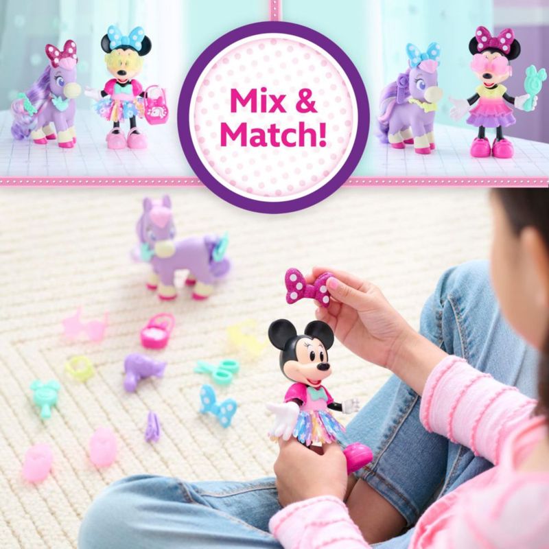 Set de juguetes Just Play Disney Junior Minnie Mouse Groom & Glam