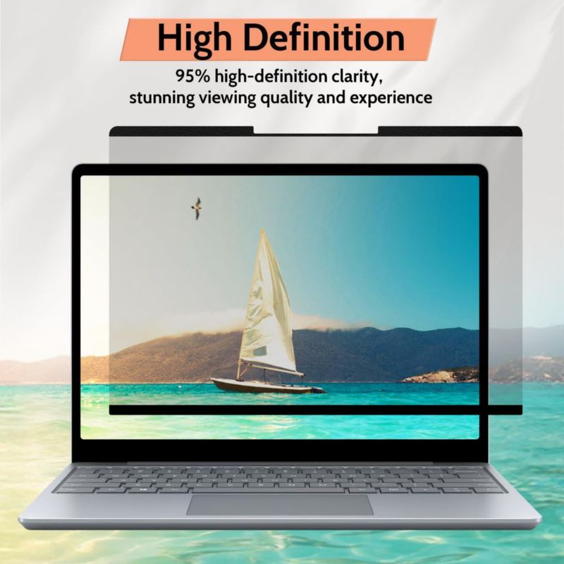 Protector de pantalla de privacidad Mamol 34 cm para Surface Laptop