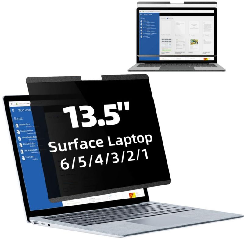 Protector de pantalla de privacidad Mamol 34 cm para Surface Laptop