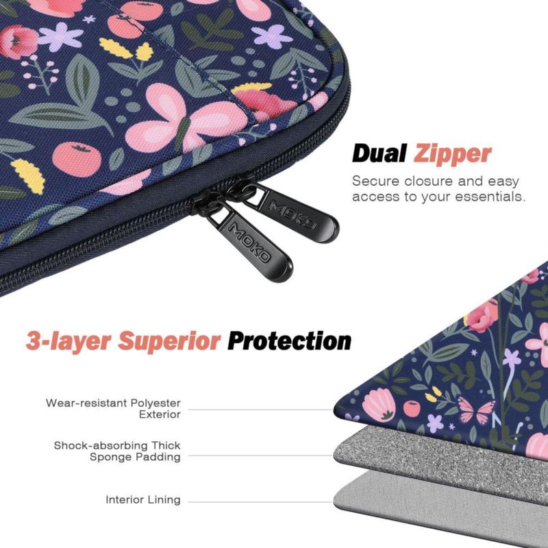 Funda para Tablet MoKo 9-11 pulgadas con bolsillo