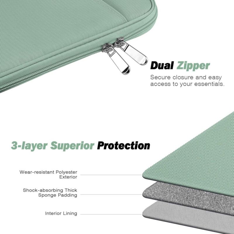 Funda para tablet MoKo 28‑33 cm con bolsillo para accesorios