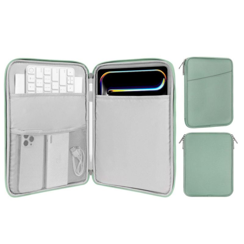 Funda para tablet MoKo 28‑33 cm con bolsillo para accesorios
