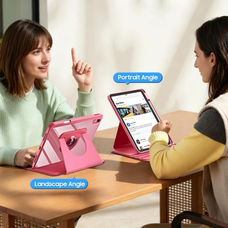 Funda Rotativa FINTIE para iPad 11"/10.9" con Soporte para Apple Pencil