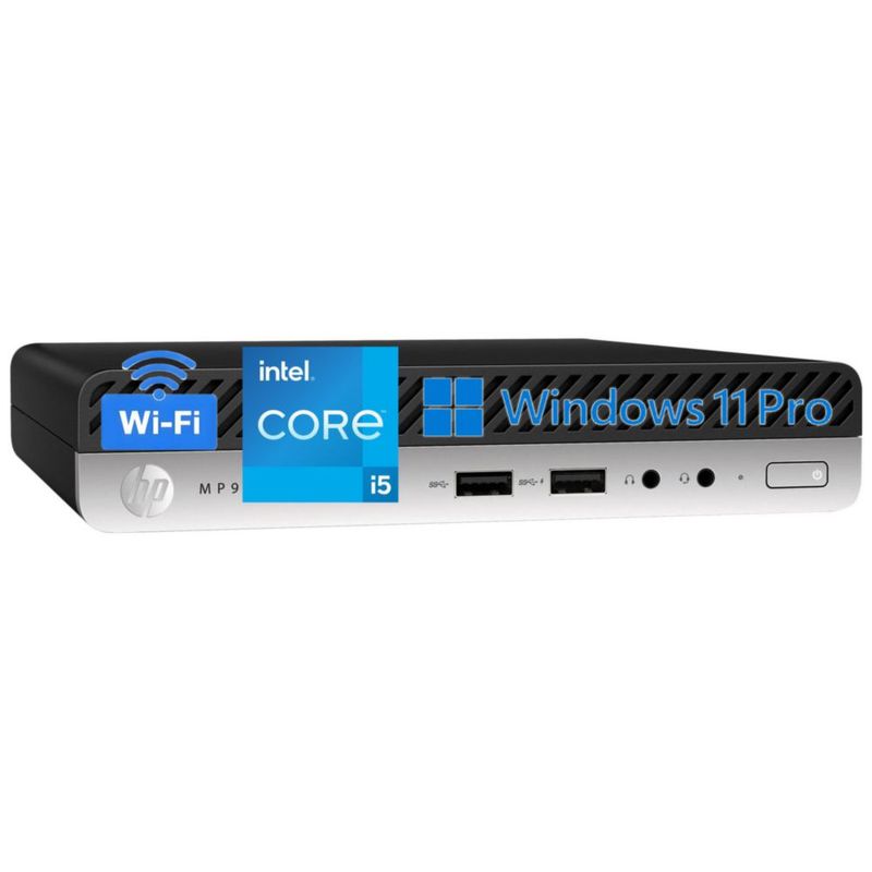 Mini PC HP i5-9500T 16 GB RAM 512 GB SSD 2×DP