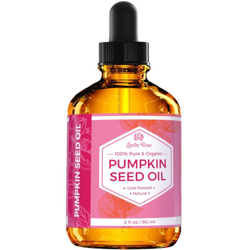 Aceite de semillas de calabaza Leven Rose 60 ml para el crecimiento del cabello la piel y las uñas
