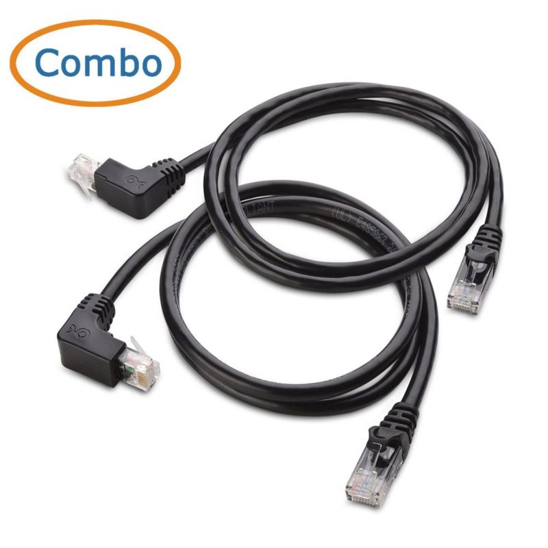 Cable Ethernet Cable Matters Cat6 90° 09 m (2 unidades)