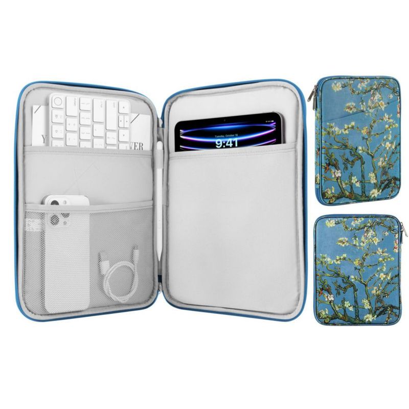 Funda para Tablet MoKo 25-28 cm con Bolsillo para Accesorios