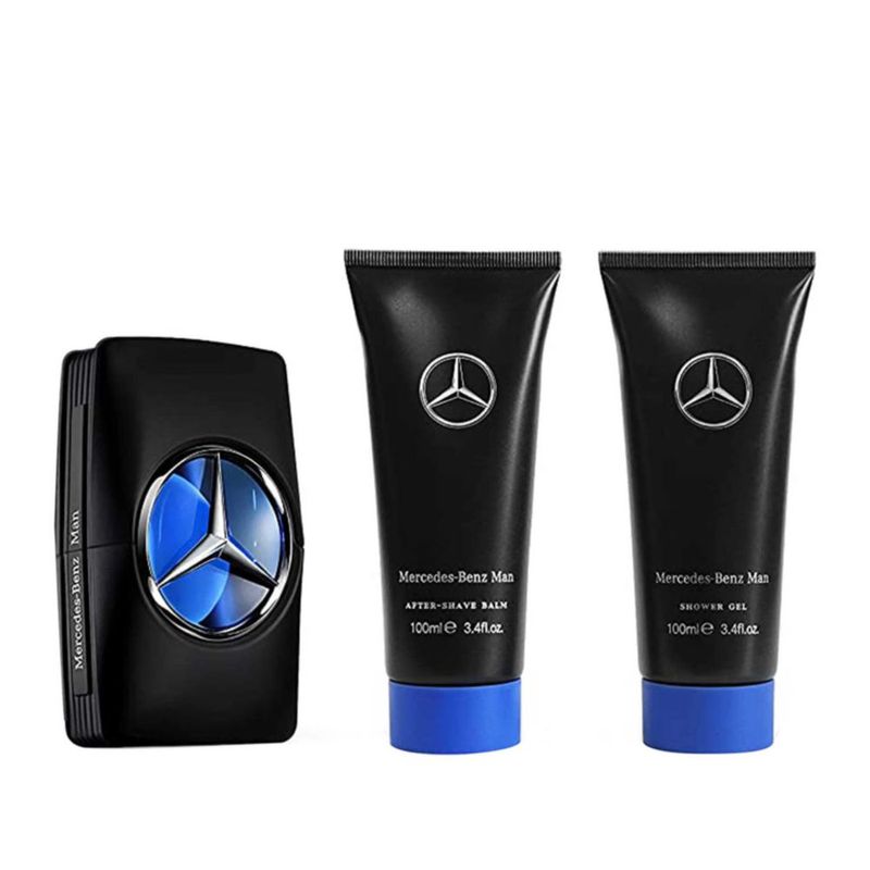 Set de regalo Mercedes-Benz Man para hombre EDT 100 ml gel de ducha AS