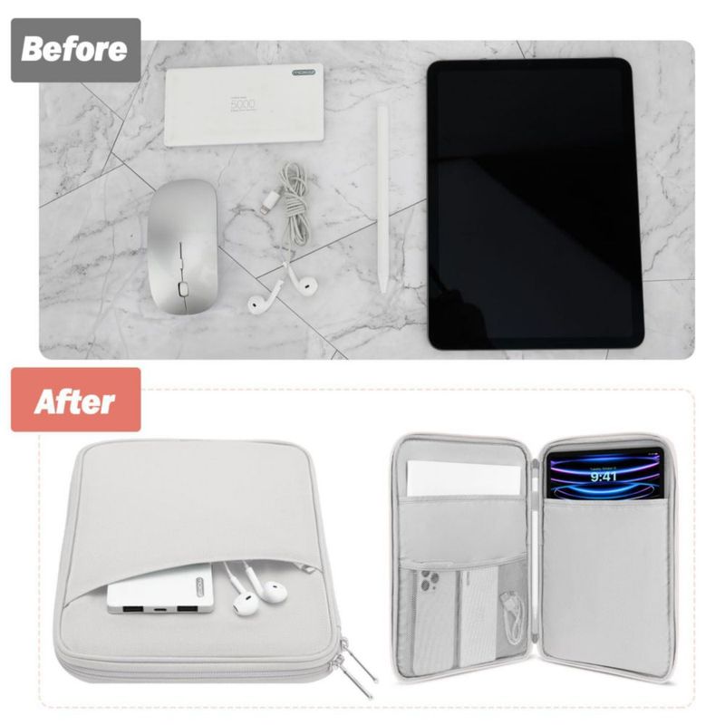 Funda para Tablet MoKo 24 x 31 x 25 cm con Compartimento para Accesorios