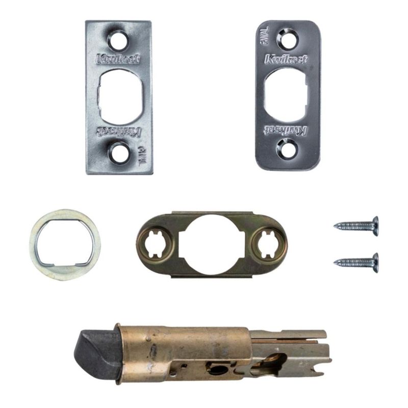 Spring Latch Kwikset 81826-003 cromo satinado universal