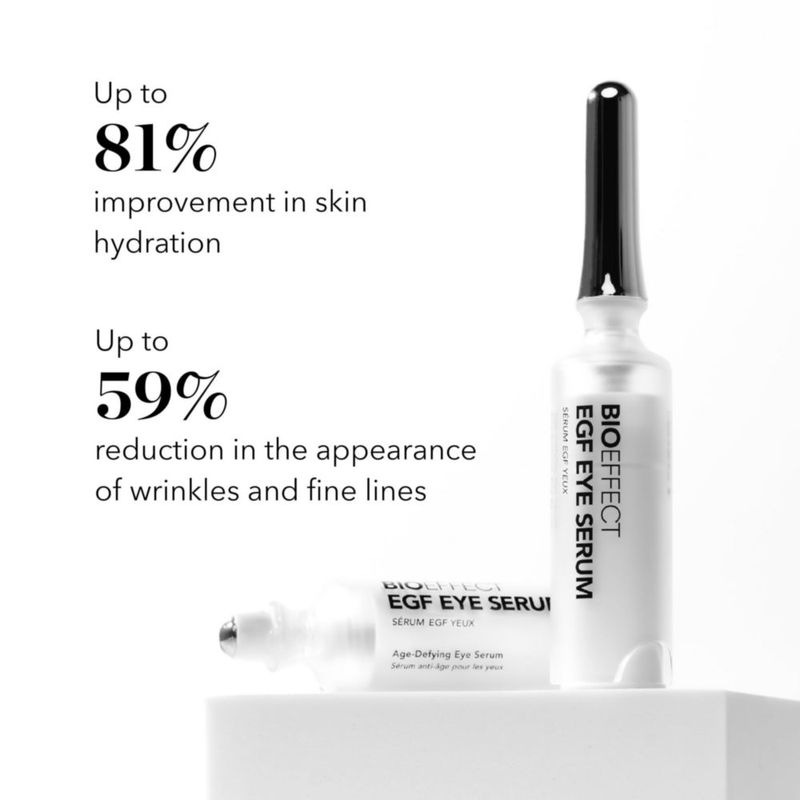 Suero para Ojos Bioeffect EGF 12ml con Aplicador Rollerball y Recarga