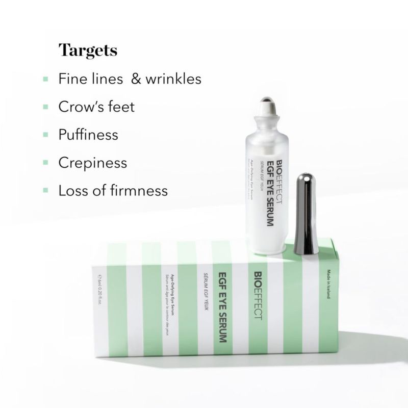 Suero para Ojos Bioeffect EGF 12ml con Aplicador Rollerball y Recarga