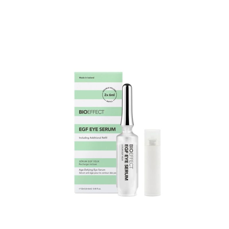 Suero para Ojos Bioeffect EGF 12ml con Aplicador Rollerball y Recarga