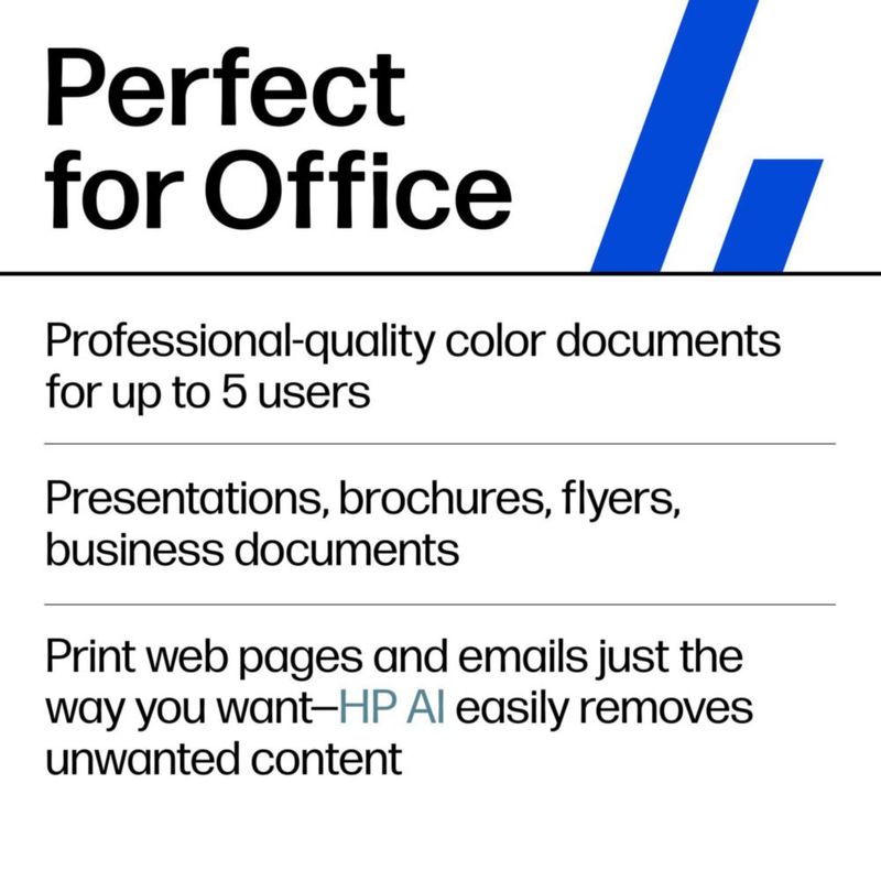 Impresora HP OfficeJet Pro 9125 Multifuncional Color Inalámbrica