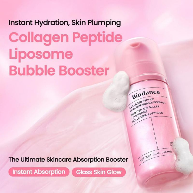 Hidratante Facial BIODANCE Potenciador de Burbuja con Péptidos de Colágeno